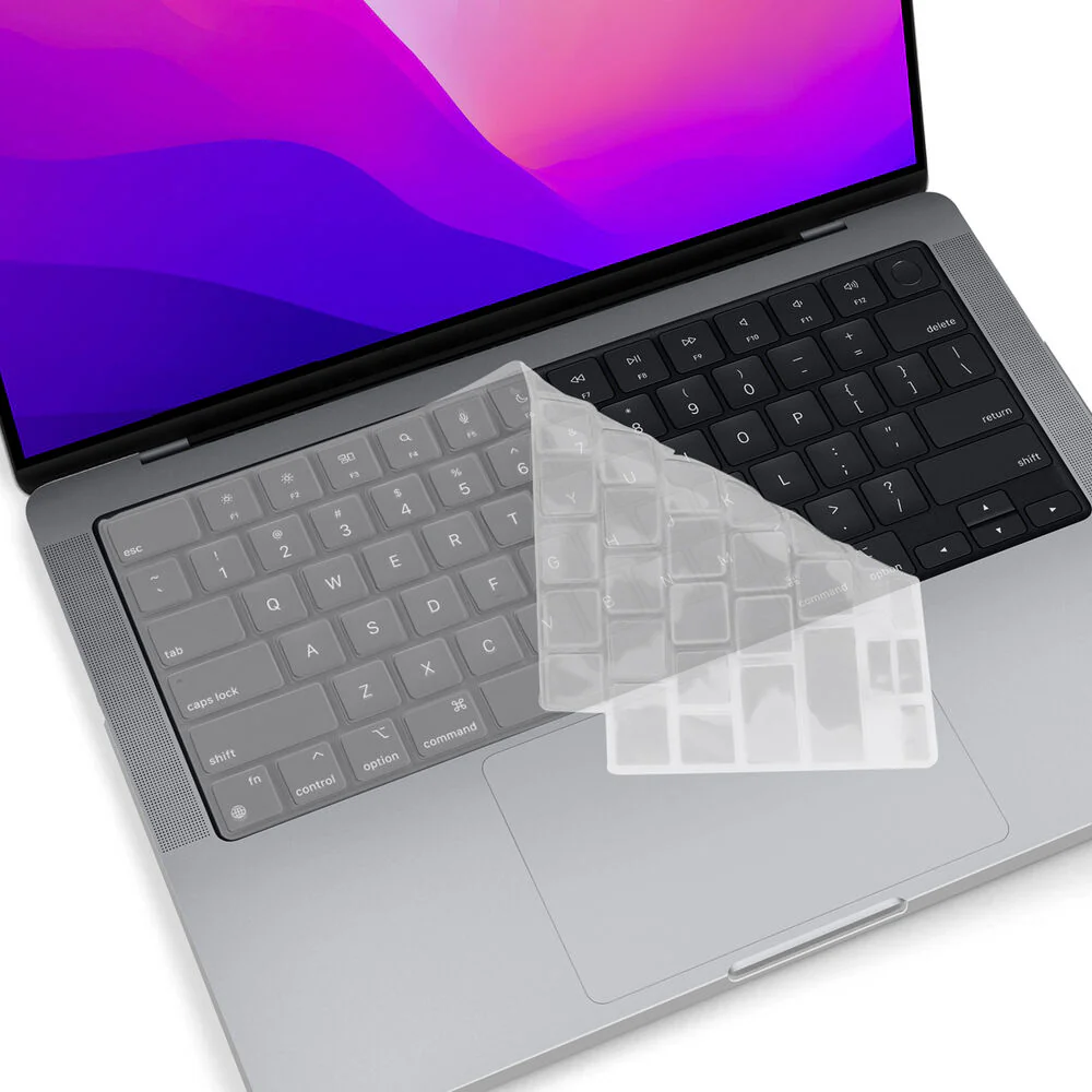 iBenzer Neon Party Case for MacBook Air 13.6" M2 2022 (Clear) - Image 3
