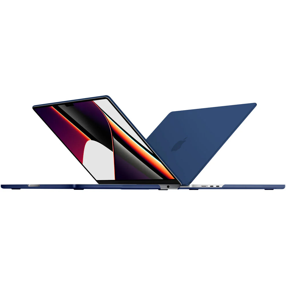 iBenzer Neon Party Case for MacBook Air 13.6" M2 2022 (Navy Blue) - Image 6