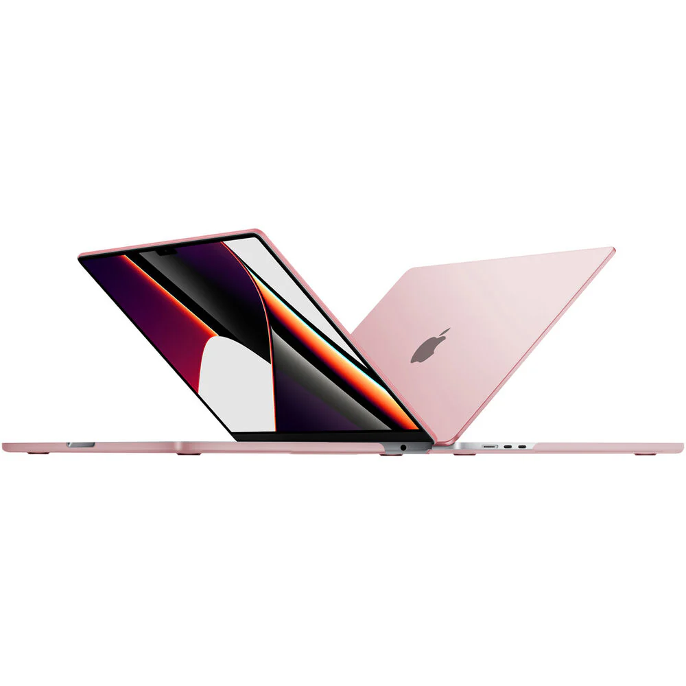 iBenzer Neon Party Case for MacBook Air 13.6" M2 2022 (Rose Quartz) - Image 6