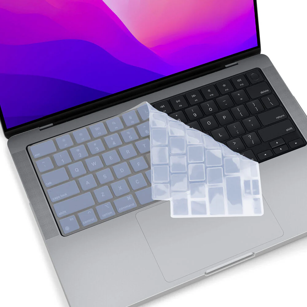 iBenzer Neon Party Case for MacBook Air 13.6" M2 2022 (Serenity Blue) - Image 3