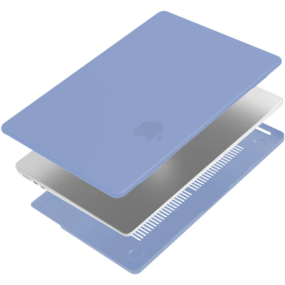 iBenzer Neon Party Case for MacBook Air 13.6" M2 2022 (Serenity Blue) - Image 4