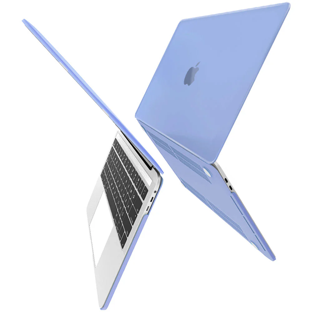 iBenzer Neon Party MacBook Pro 13" Touch Bar & Non-Touch Bar Case (Serenity Blue) - Image 3