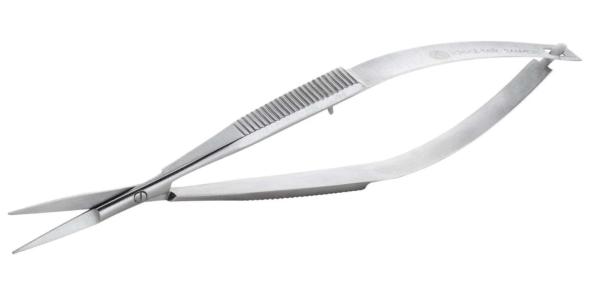 IDEAL-TEK 346MS.B.IT Scissors, Fine/Straight Blade, Miniature, 15 mm, 120 mm, 0.59 ", 4.72 "