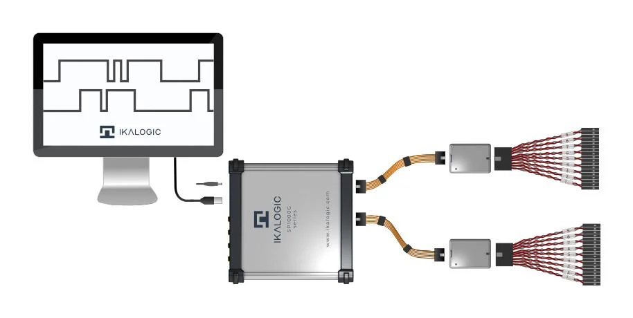 Ikalogic SP1018G Logic Analyser 18 1 4GBit 250 MHz 46 mm - Image 9