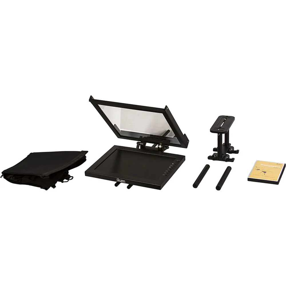ikan 17" High Bright Beam Splitter Teleprompter - Image 6