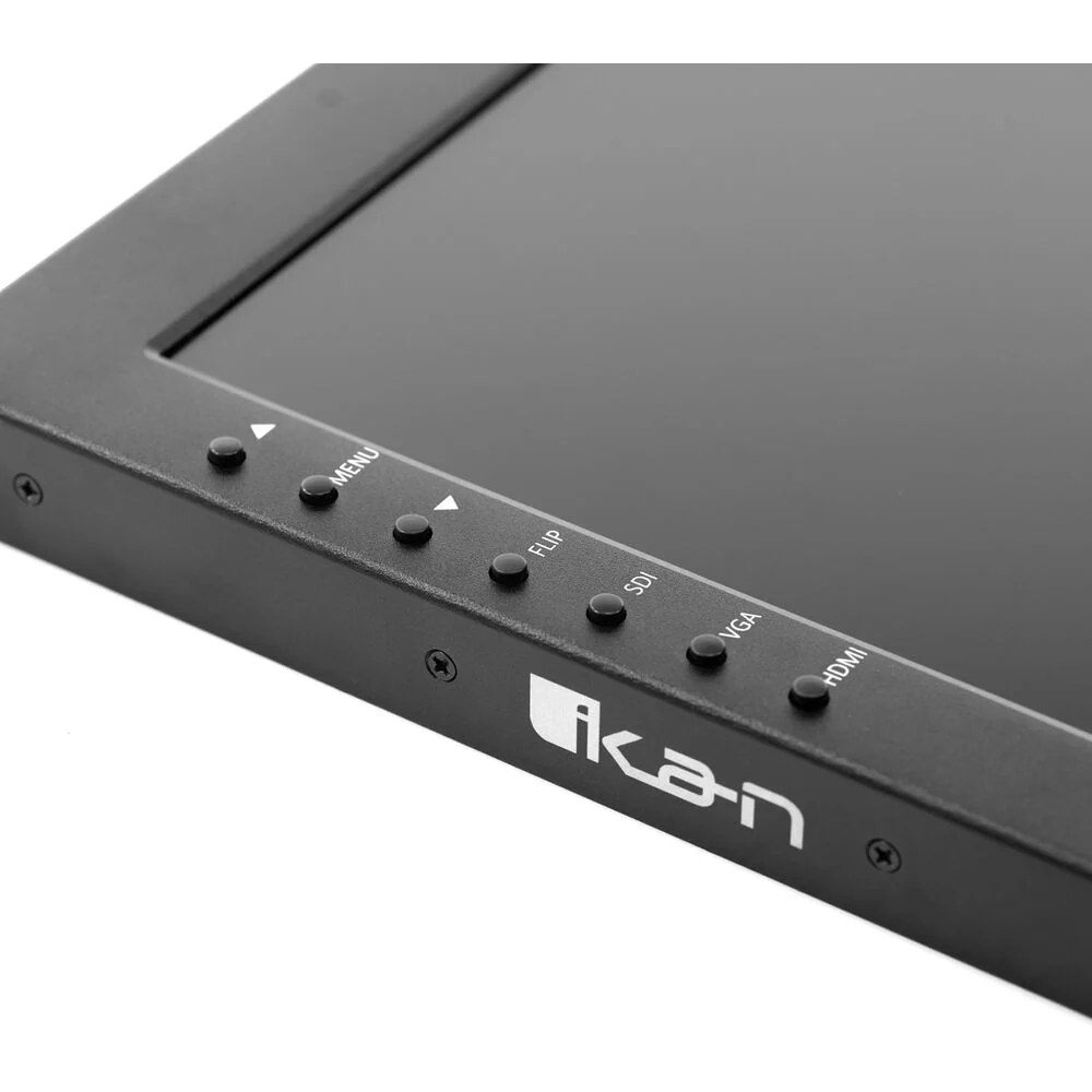 ikan 3G-SDI High-Bright Widescreen LED Teleprompter Monitor with Tally (19") - Image 4