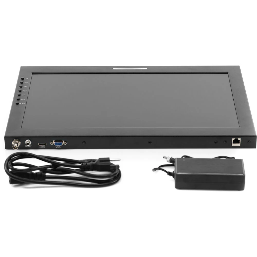 ikan 3G-SDI High-Bright Widescreen LED Teleprompter Monitor with Tally (19") - Image 5
