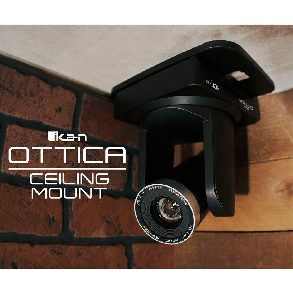 ikan OTTICA PTZ Camera Ceiling Mount (Black) - Image 4