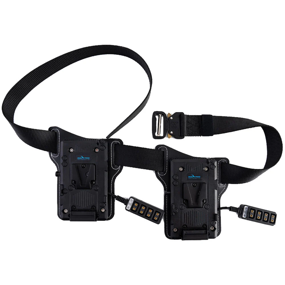 IndiPRO Tools Dual Gold Mount Battery Belt with 10 x D-Tap Outputs - Image 8