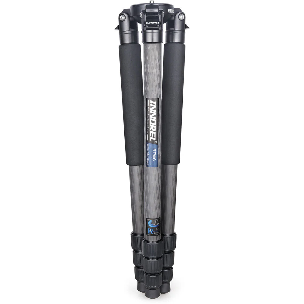 INNOREL RT80C Carbon Fiber Tripod with 75mm Bowl Adapter - Image 2