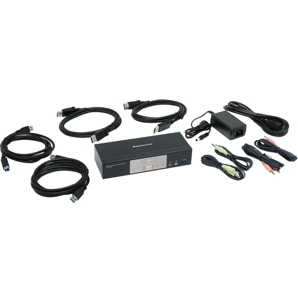IOGEAR 2-Port DisplayPort 1.2 KVM Switch - Image 3