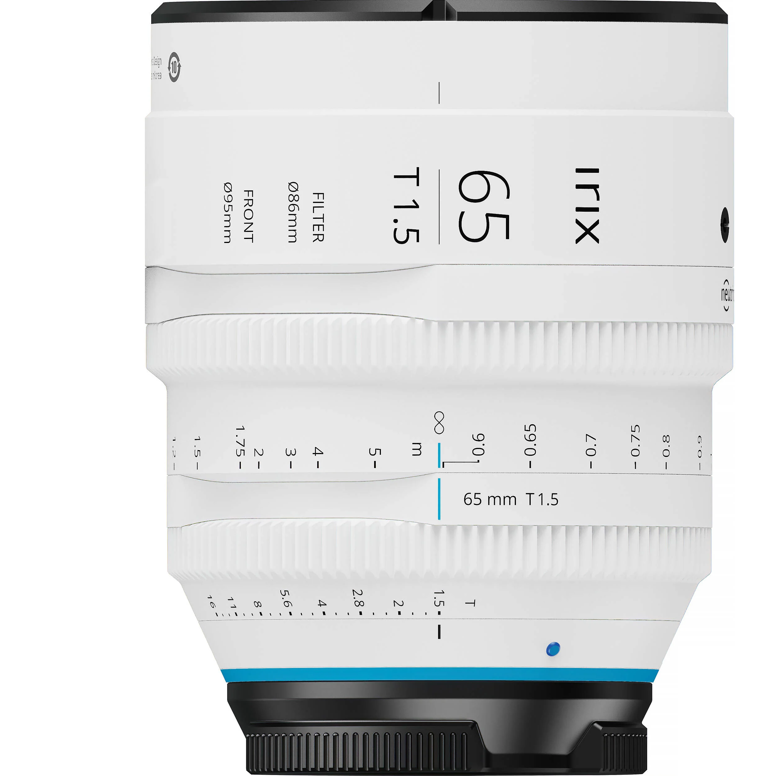 IRIX 65mm T1.5 Cine Lens (Leica L, White)