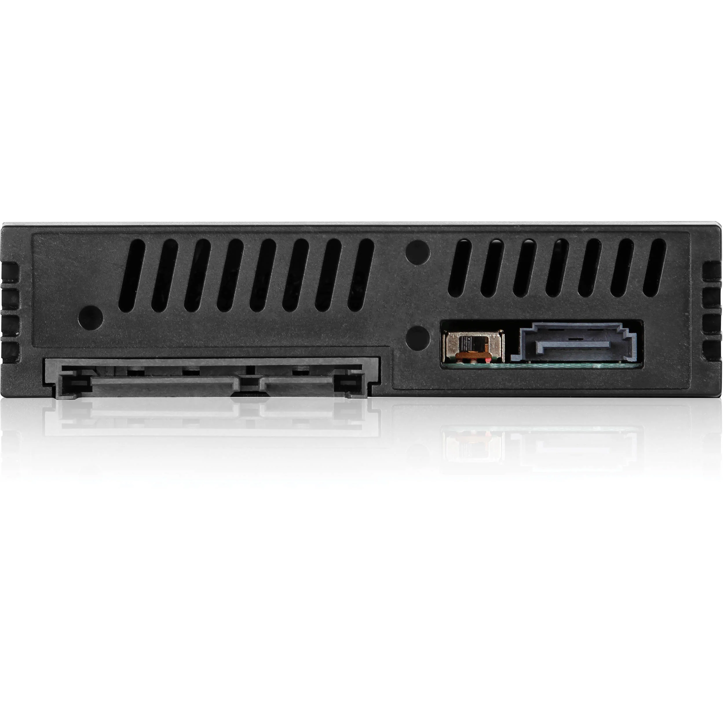 iStarUSA 3.5" to 2 x 2.5" SATA I/II/III 6 Gb/s Hot-Swap Drive Cage (Black) - Image 3