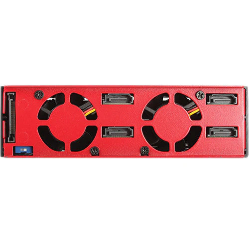 iStarUSA 5.25" to Four 2.5" SATA/SAS Hot-Swap Rack - Image 3