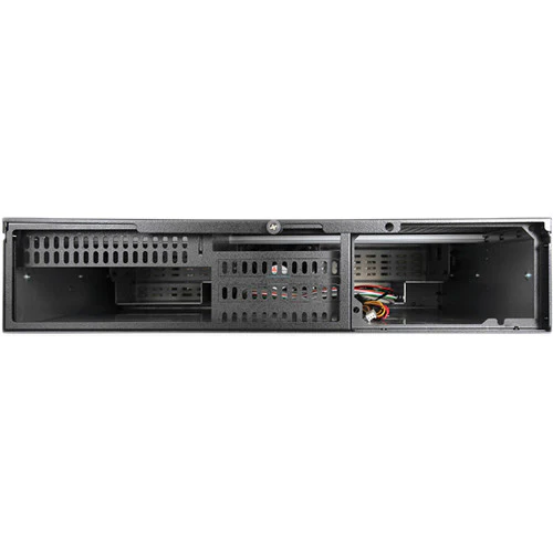 iStarUSA D Storm D-200SEA 2U Compact Rackmount Chassis (Red Bezel) - Image 3