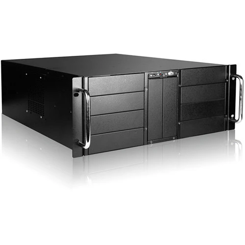 iStarUSA D410-DE15SL 10-Bay Stylish Storage Server Rackmount & 15 x 3.5" Trayless Hotswap Chassis Kit (Silver HDD Handles)