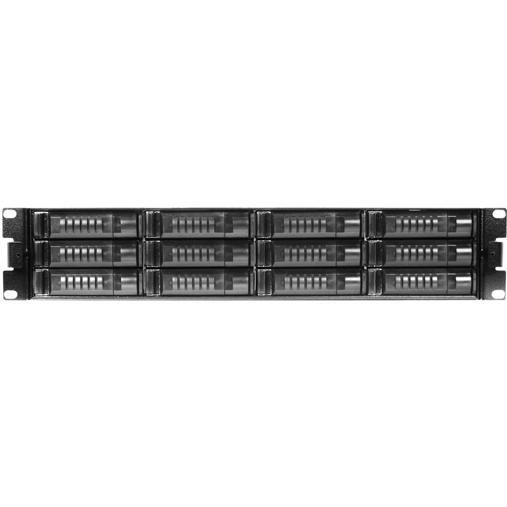 iStarUSA DAGE212U40BK-3MS-R 12-Bay SAS/SATA Mini-SAS SFF8088 JBOD Enclosure (Black) - Image 5