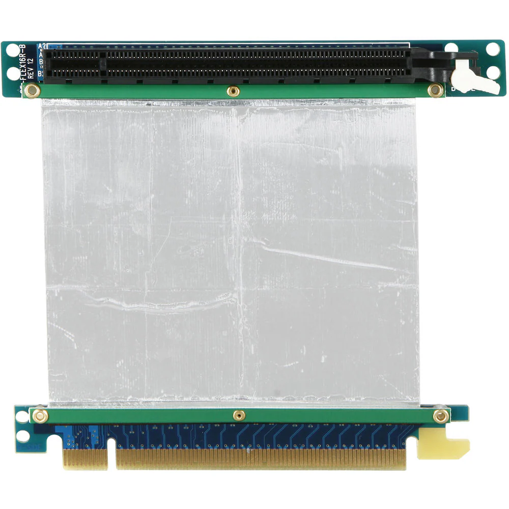 iStarUSA PCIe x16 Riser Card with 2" Ribbon Cable - Image 3