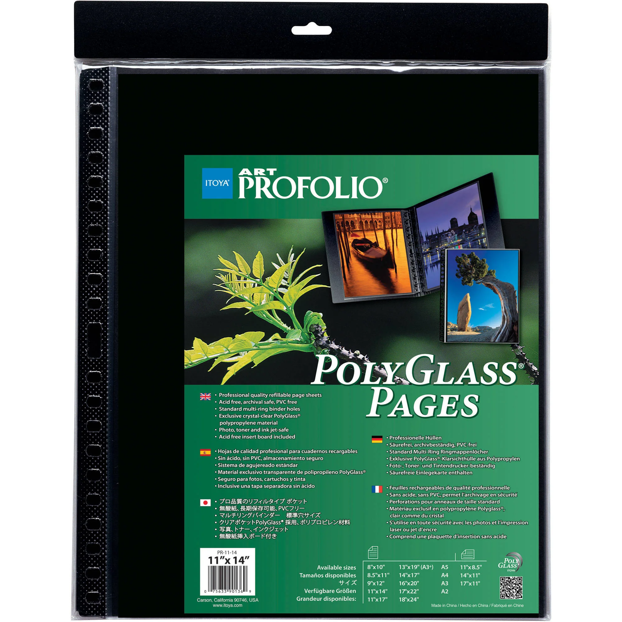 Itoya Art Profolio PolyGlass Pages (8.3 x 11.7", 10-Pack) - Image 7