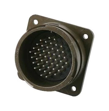 ITT CANNON CA02COME14S-5PBF80A176 Circular Connector, CA Series, MIL-DTL-5015 Series, Box Mount Receptacle, 5 Contacts, Crimp Pin
