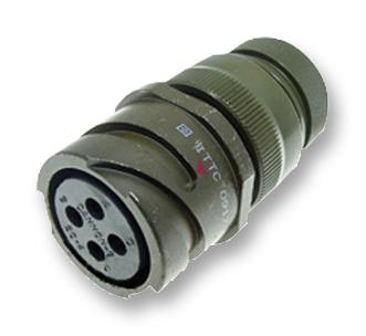 ITT CANNON CA3101E28-21SB01 Circular Connector, CA Series, MIL-DTL-5015 Series, Cable Mount Receptacle, 37 Contacts