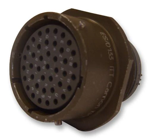 ITT CANNON KPSE01F22-55SW Circular Connector, KPS Series, MIL-DTL-26482 Series I, Cable Mount Receptacle, 55 Contacts