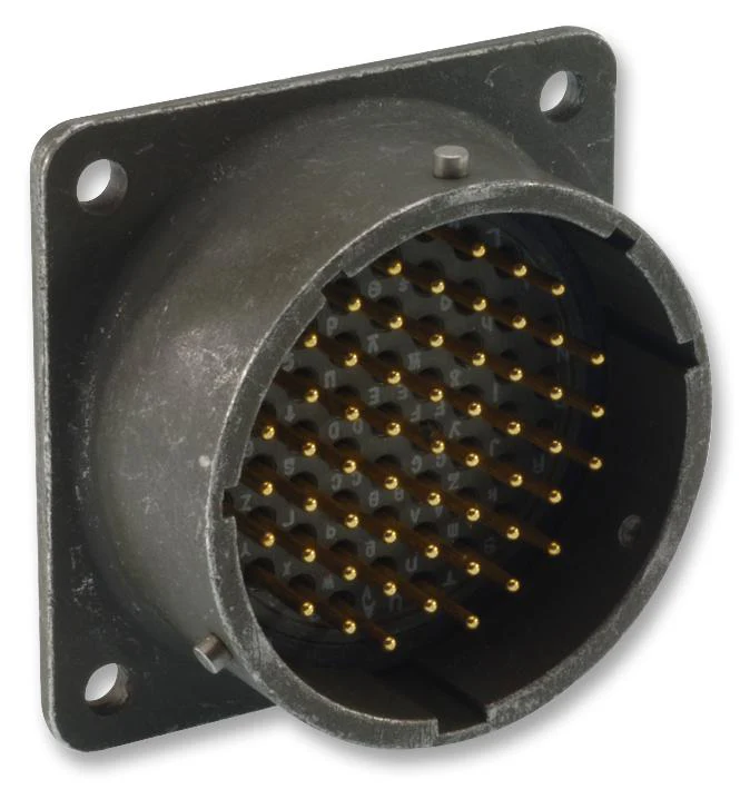 ITT CANNON KPSE02E12-10S Circular Connector, KPS Series, MIL-DTL-26482 Series I, Box Mount Receptacle, 10 Contacts