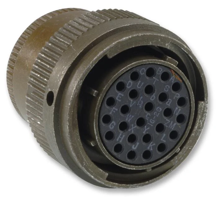 ITT CANNON KPSE06F22-55SZ Circular Connector, KPS Series, MIL-DTL-26482 Series I, Straight Plug, 55 Contacts, Crimp Socket