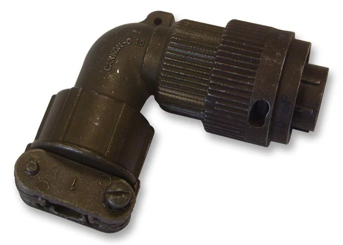 ITT CANNON KPSE08A16-8SF0 Circular Connector, KPS Series, MIL-DTL-26482 Series I, Right Angle Plug, 8 Contacts