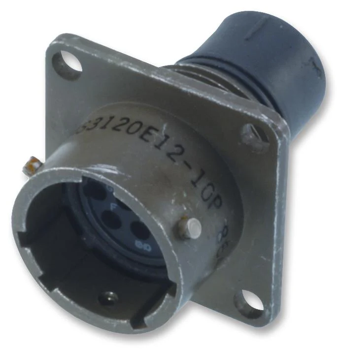 ITT Cannon KPT00F14-5SX KPT00F14-5SX Circular Connector KPT Wall Mount Receptacle 5 Contacts Solder Socket Bayonet 14-5