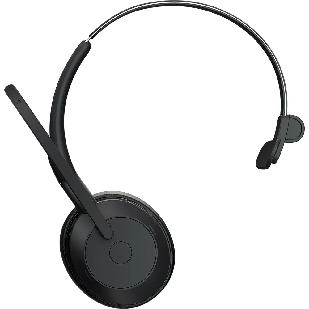 Jabra Evolve2 55 Link380a USB-A Mono Wireless Headset with Stand (North America) - Image 4