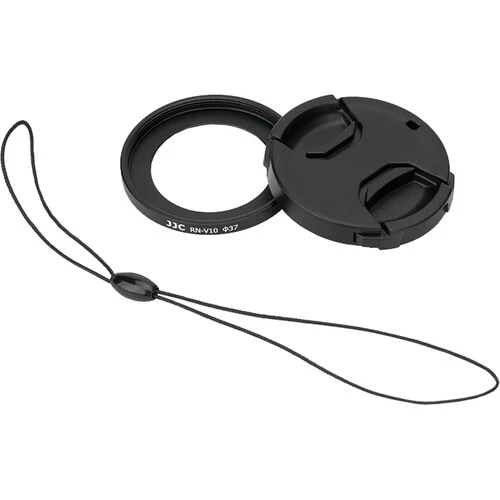 JJC Filter Adapter and Lens Cap Kit for Canon PowerShot V10 (37mm) - Image 2