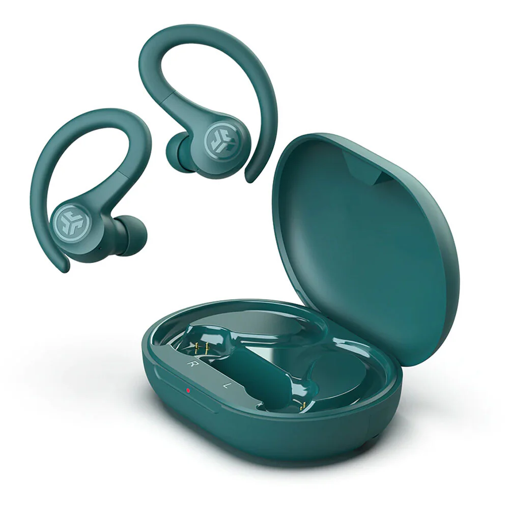 JLab GO Air Sport True Wireless Earbuds (Teal) - Image 3