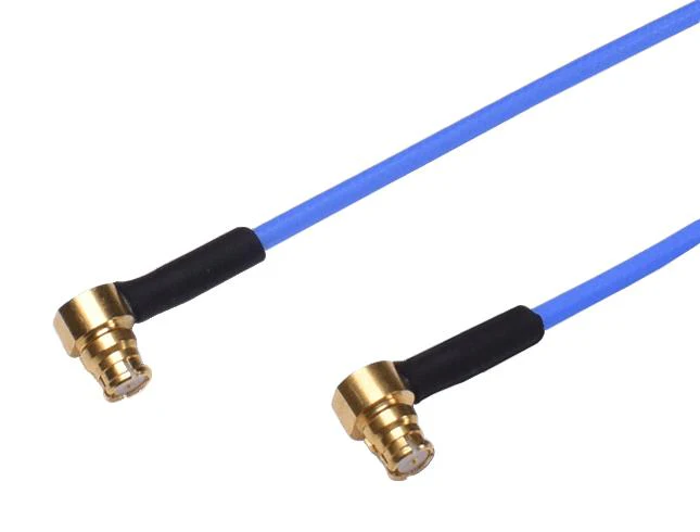 JOHNSON - CINCH CONNECTIVITY 415-0505-MM100 RF CABLE, R/A SMP-R/A SMP JACK, 3.93"