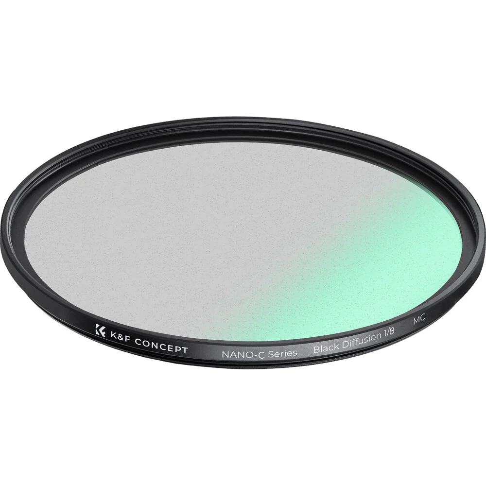 K&F Concept C-Series Black Diffusion Filter (67mm, Grade 1/8) - Image 4