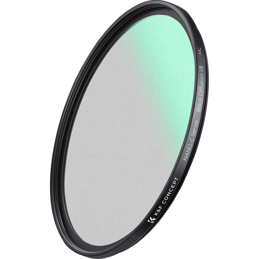 K&F Concept C-Series Black Diffusion Filter (82mm, Grade 1/8) - Image 2