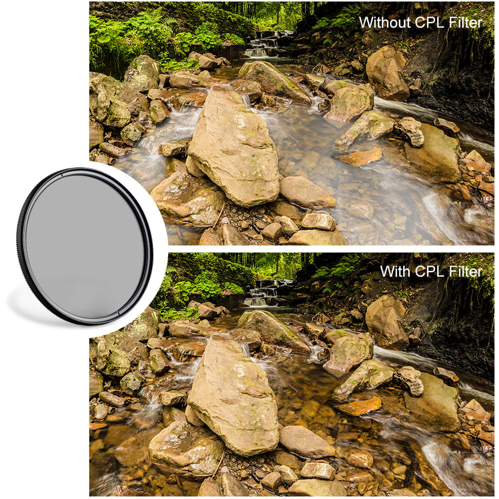 K&F Concept Classic Series Slim Multicoated Circular Polarizer Filter (40.5mm) - Image 6
