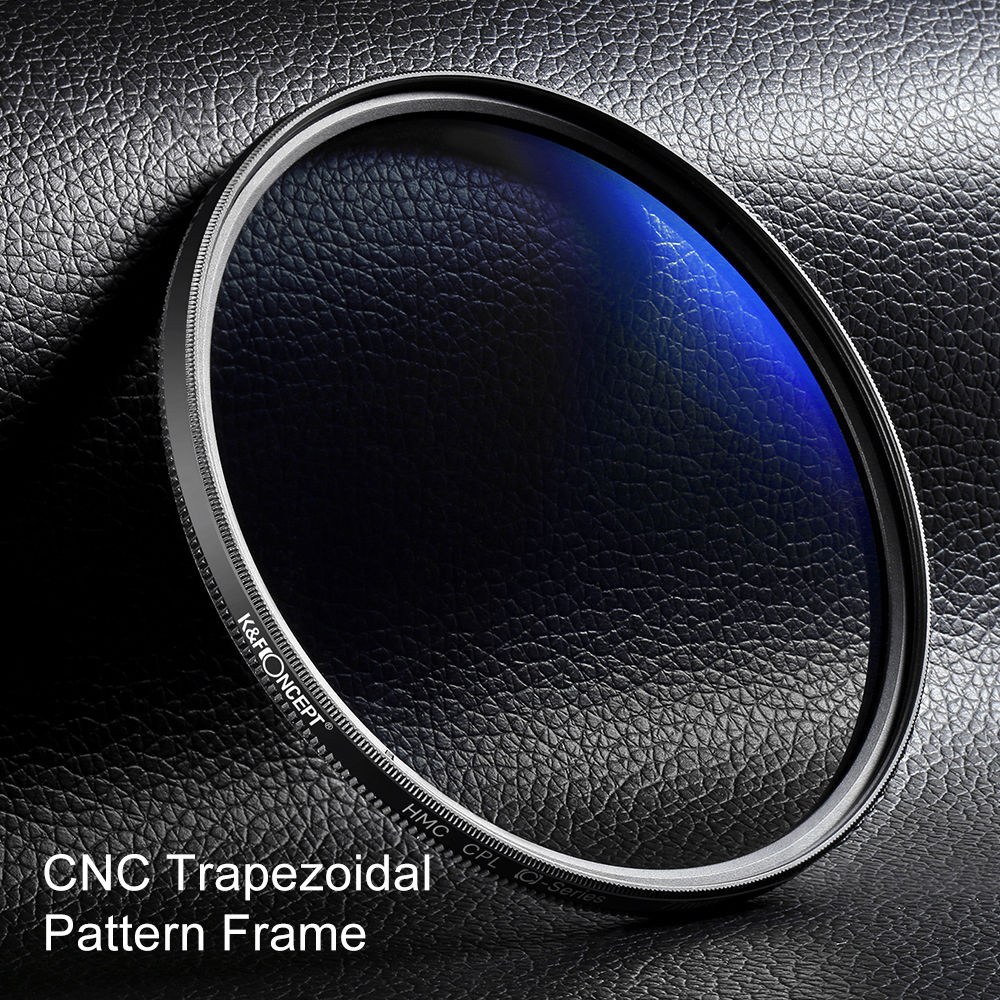 K&F Concept Classic Series Slim Multicoated Circular Polarizer Filter (62mm) - Image 7