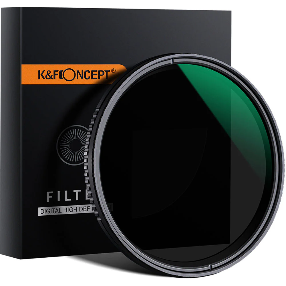 K&F Concept Nano-D Variable ND Filter with Multiresistant Coating (43mm, 3- to 11-Stop) - Image 2