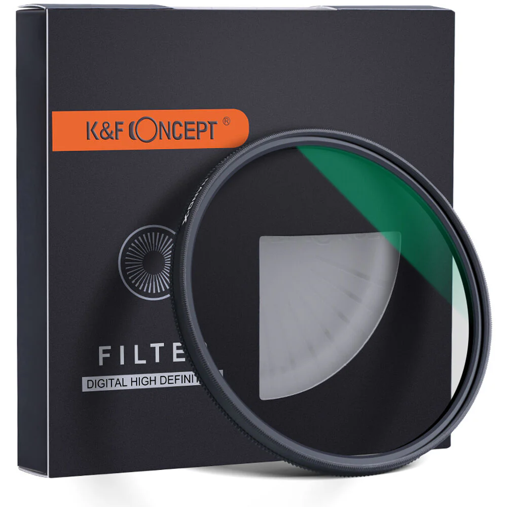 K&F Concept Nano-X HD Green Multi-Coated Waterproof German Optics Schott B270 Circular Polarizer Filter (77mm) - Image 16