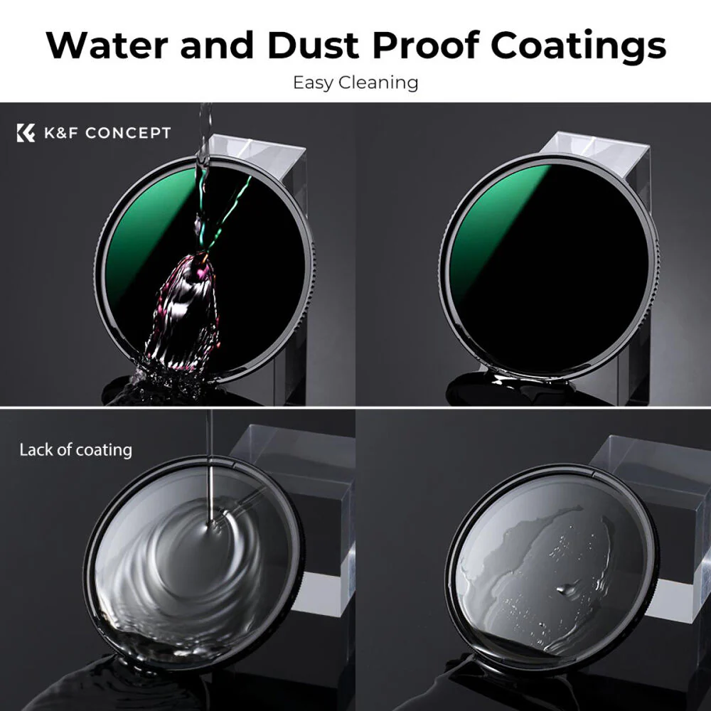 K&F Concept Nano-X Pro Green ND Filter (105mm, 10-Stop) - Image 6