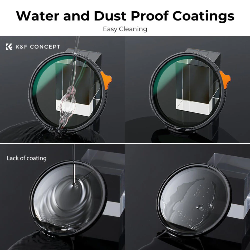 K&F Concept Nano-X Pro Variable ND Filter (95mm, 1- to 9-Stop) - Image 6