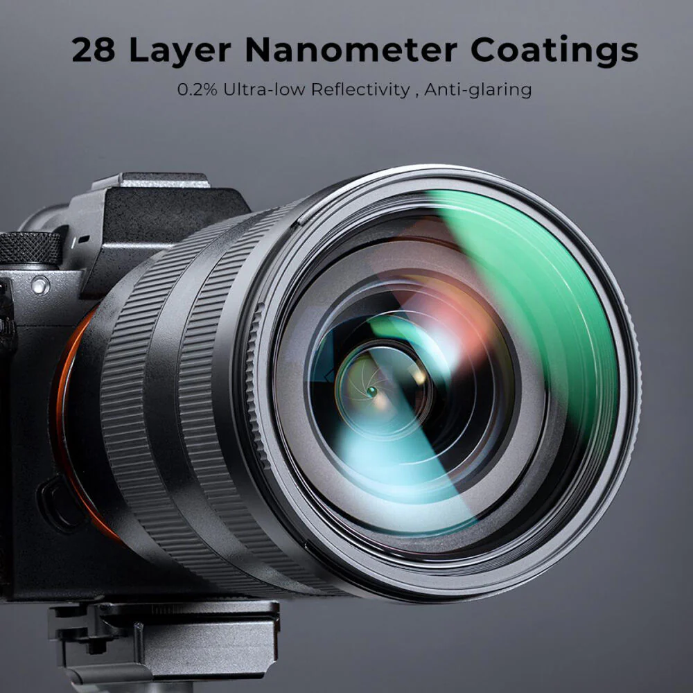 K&F Concept Nano-X Series MCUV & CPL Filter Kit (77mm) - Image 4