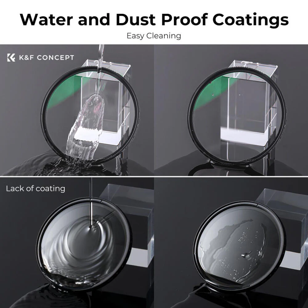 K&F Concept Nano-X Series MCUV & CPL Filter Kit (77mm) - Image 6