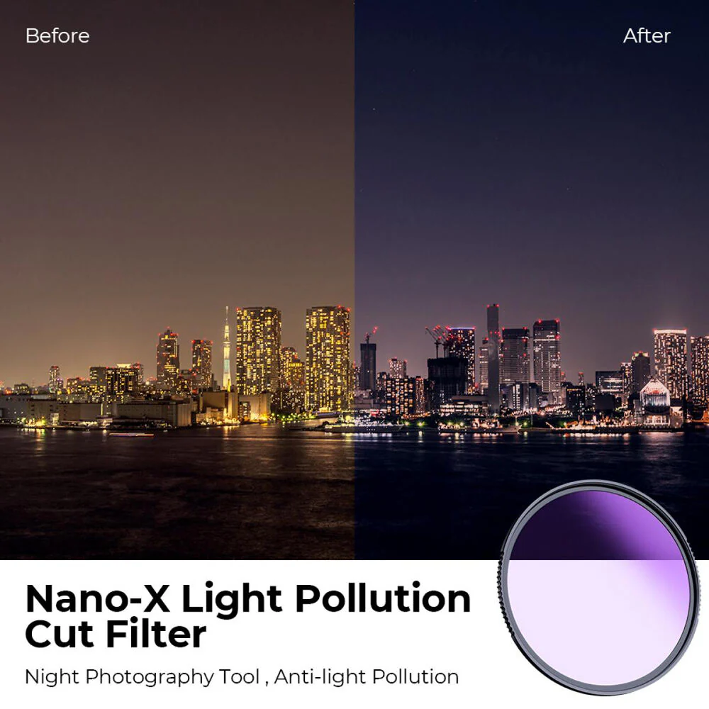 K&F Concept Nano-X Series Natural Night Filter (72mm) - Image 2
