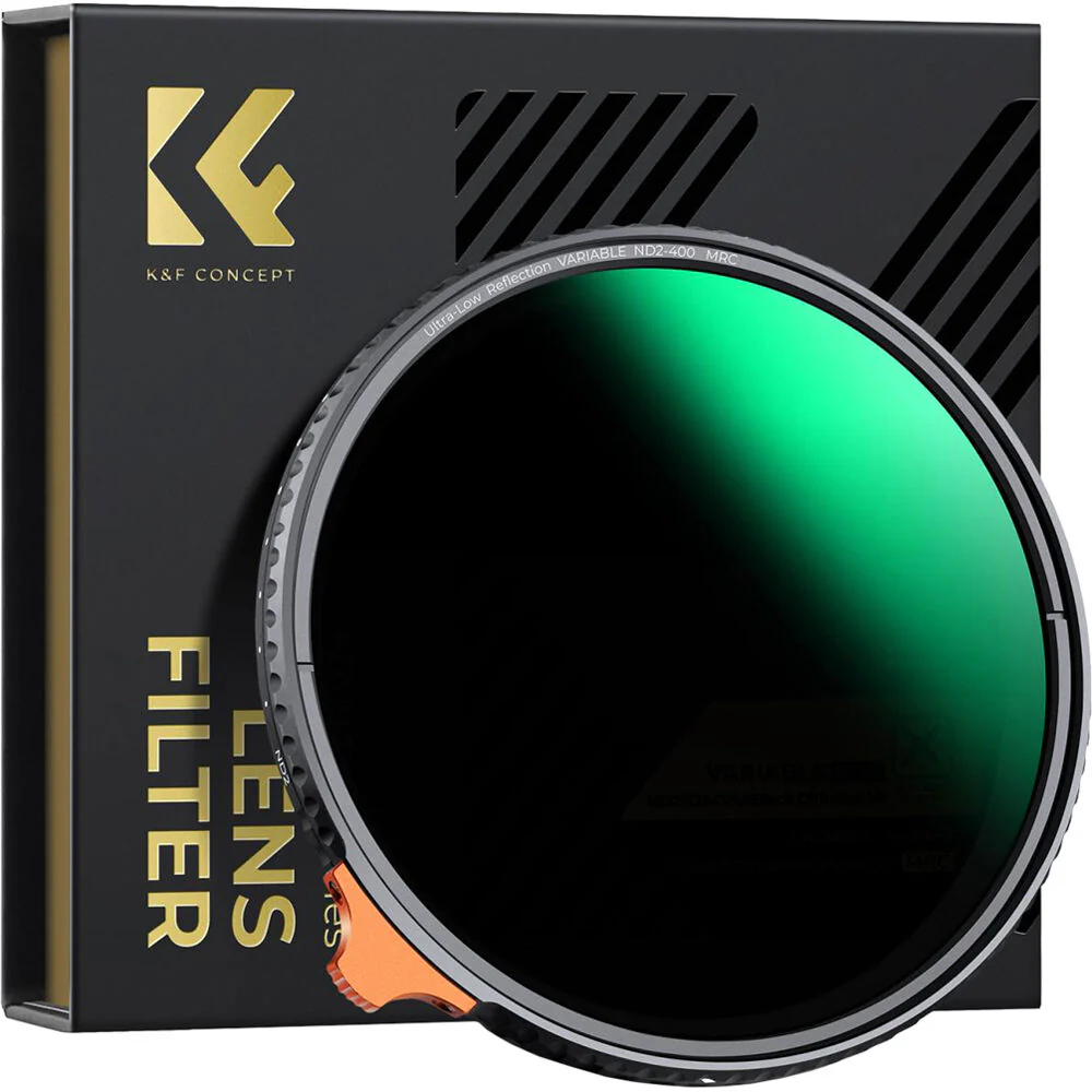 K&F Concept Nano-X Ultra-Low Reflection Variable ND Filter (58mm, 1 to 9-Stop)