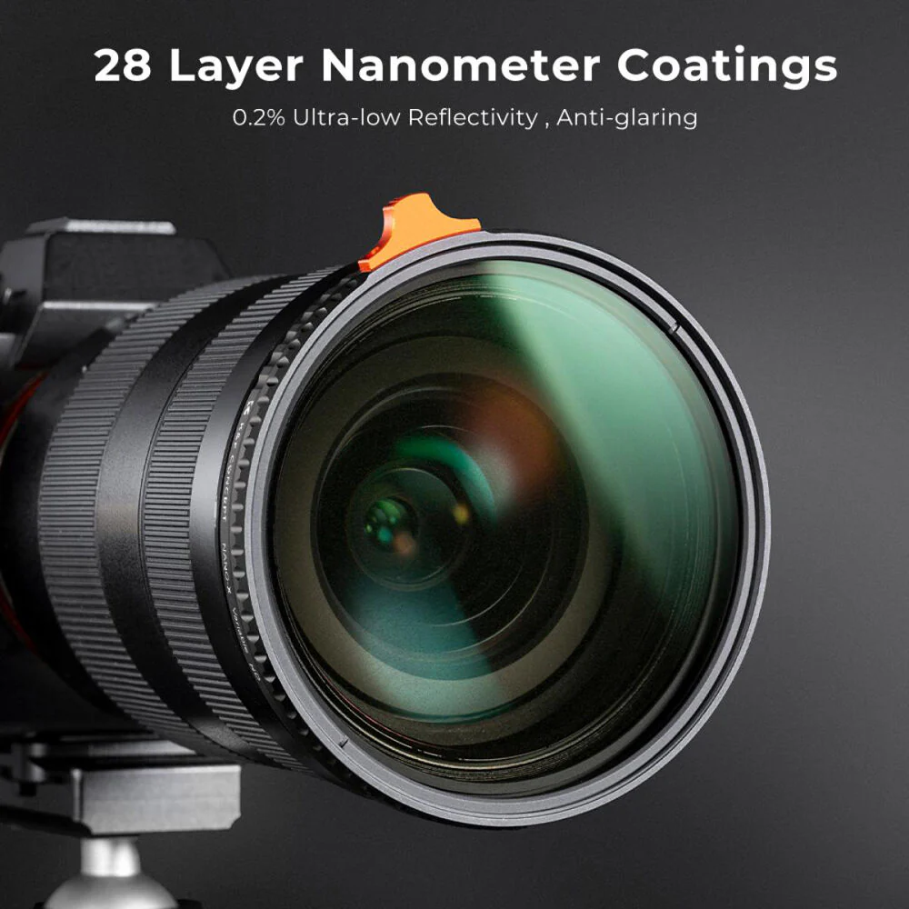 K&F Concept Nano-X Variable ND Filter (82mm, 1 to 9-Stop) - Image 4