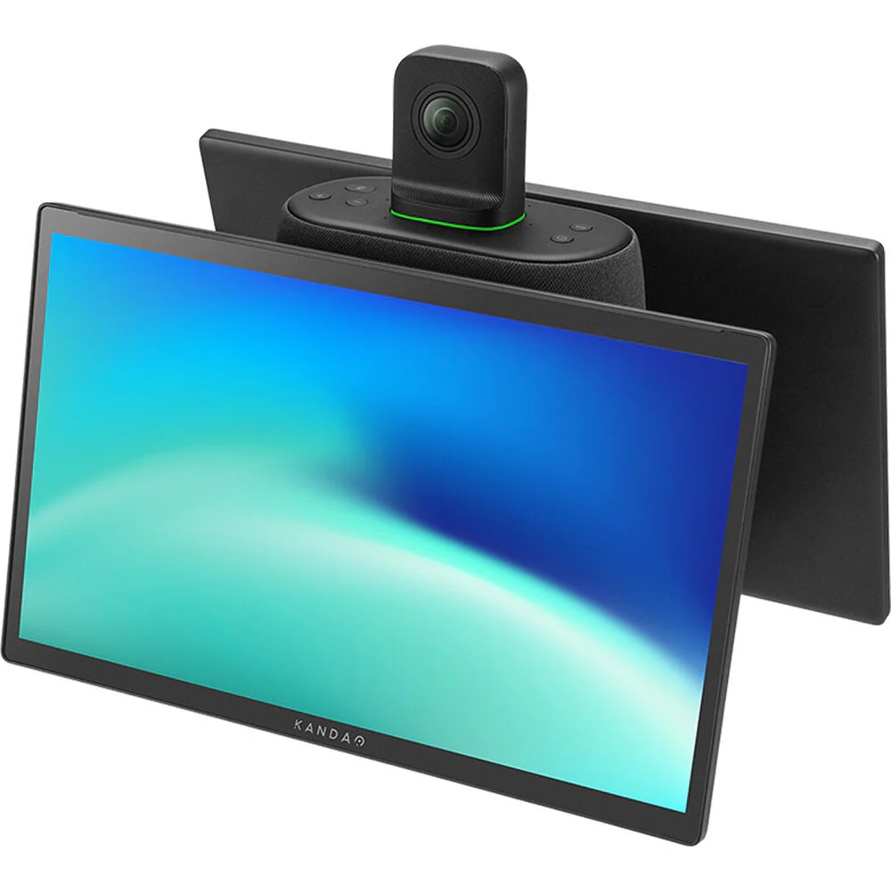 Kandao Meeting Ultra 4K 360&deg; AI Conference Camera with Dual Touchscreen Monitors - Image 4