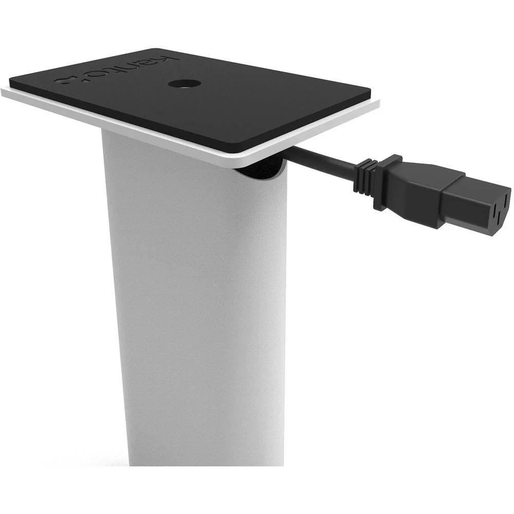 Kanto Living 9" Universal Desktop Speaker Stand (White) - Image 4
