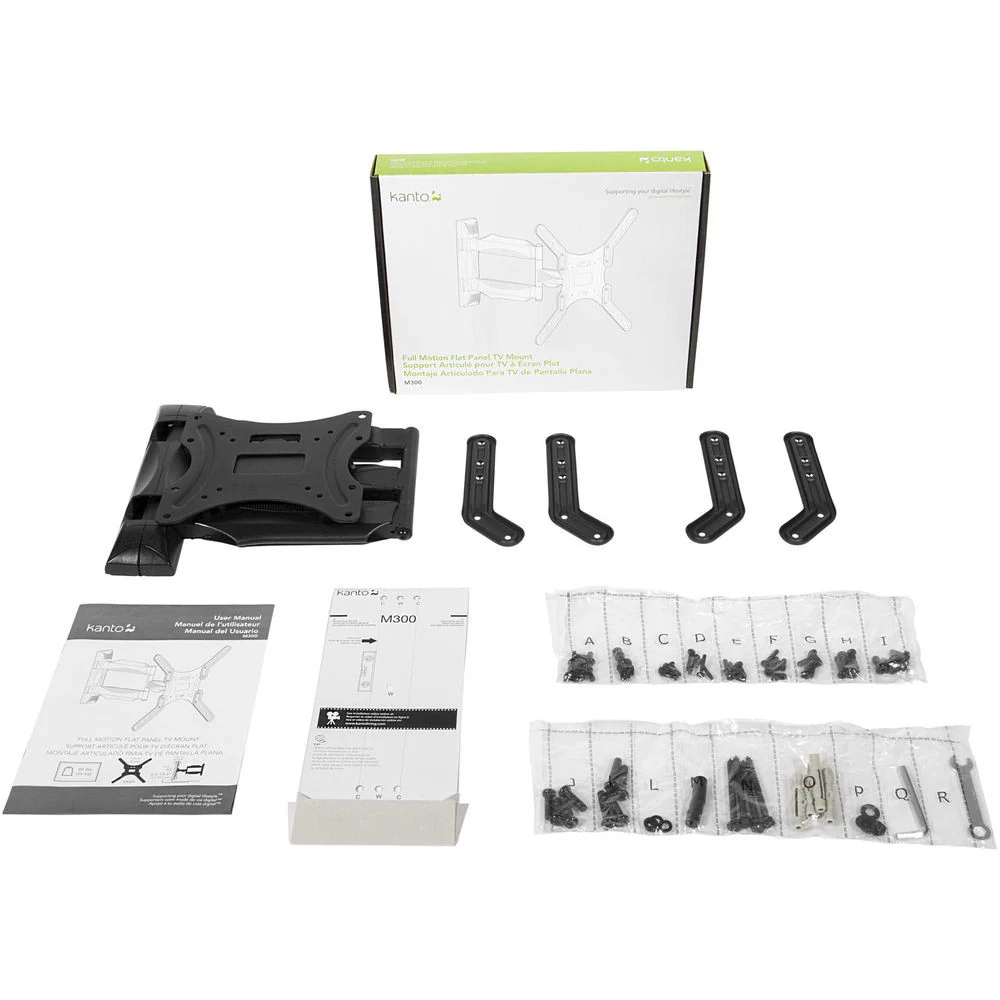 Kanto Living M300 Full Motion Wall Mount for 26 to 55" Displays - Image 2